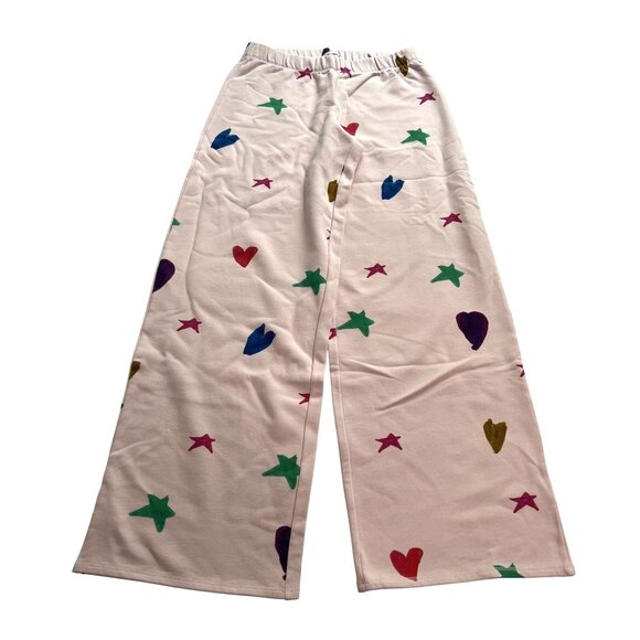 Kids Worldwide Heart Pant in Pink - Picture 1 of 4
